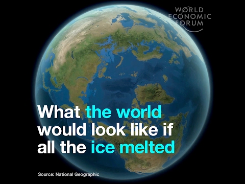 What The World Would Look Like If All The Ice Melted